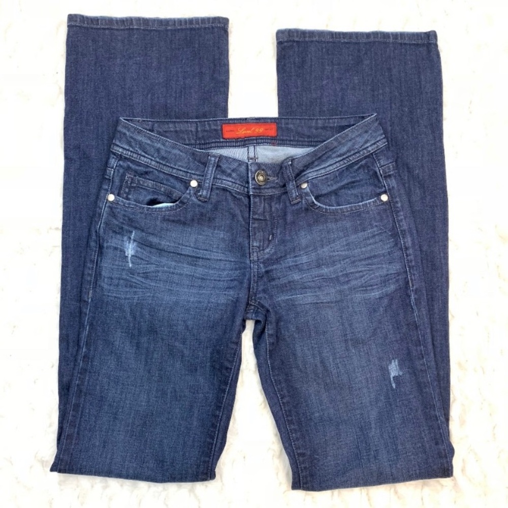 Anthropologie Level 99 Sasha Slim Boot Jeans